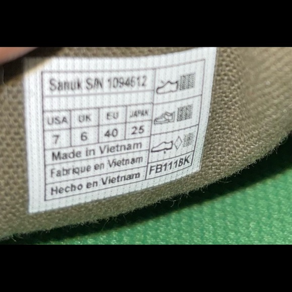 Sanuk Men’s Pick Pocket Slip On Olive Sneaker - 7 - Picture 4 of 7